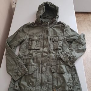 Green fall jacket